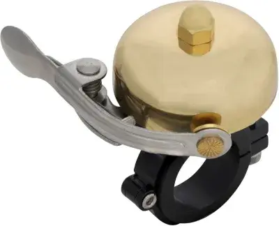 Lunivo Fahrradklingel Messing - groß Gold Modell 2026