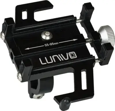 Lunivo Handy Halterung Aluminium - universal Schwarz Modell 2026