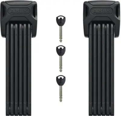 Abus Bordo 6000K/90 SH Faltschloss Twinset Schwarz Modell 2027