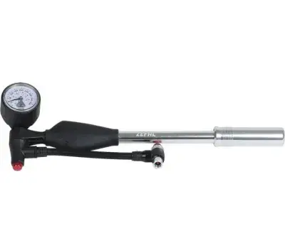 Zefal Z Shock Gabel-/Dämpferpumpe Silber Modell 2026