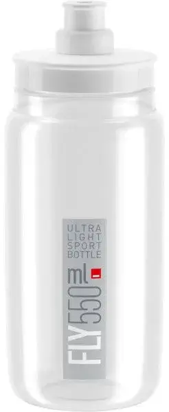 Elite Trinkflasche Fly - 550 ml Transparent Modell 2026