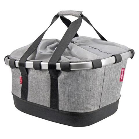 Reisenthel Bikebasket GT Racktime Twist Silver Gepäckträgerkorb Grau Modell 2026