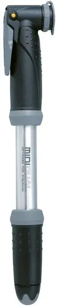 Topeak Mini Dual Minipumpe Silber Modell 2026