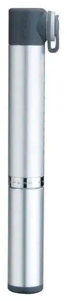 Topeak Micro Rocket Aluminium Minipumpe Silber Modell 2026