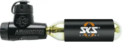 SKS GERMANY Airbuster Co2 Kartuschenpumpe Schwarz Modell 2027