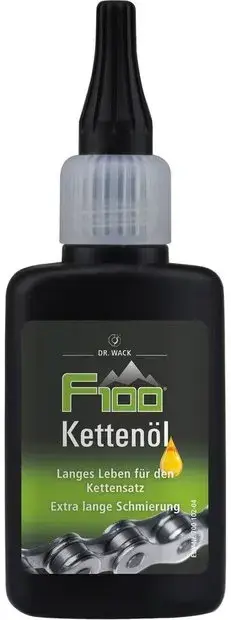 Dr. Wack F100 Kettenöl Tropfflasche - 50ml Schwarz Modell 2025