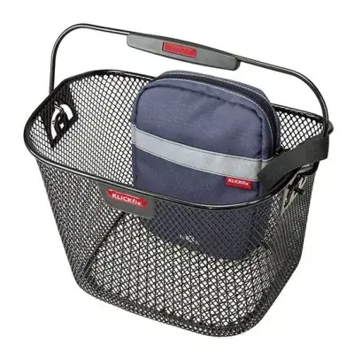 KLICKfix by Rixen&Kaul Mini Lenkerkorb Schwarz Modell 2026