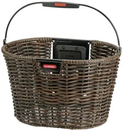 KLICKfix by Rixen&Kaul Struktura Oval Lenkerkorb Braun Modell 2026