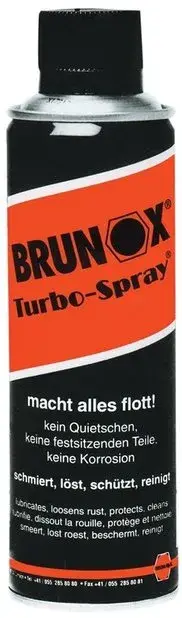Brunox Turbo-Spray 5-Funktionen, Spraydose - 100ml Schwarz Modell 2026