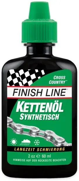 Finish Line Cross Country Ketten Öl - 60ml Grün Modell 2026