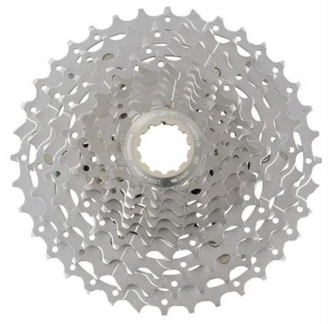 Shimano Kassette Deore XT CS-M771 10-fach, 11-32 Zähne Grau Modell 2027