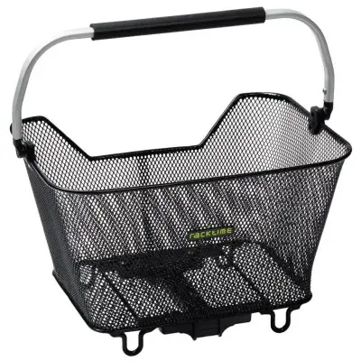 Racktime System Korb Racktime Baskit Deluxe 2.0 45x33x30cm, schwarz, 23ltr, Snapit 2.0