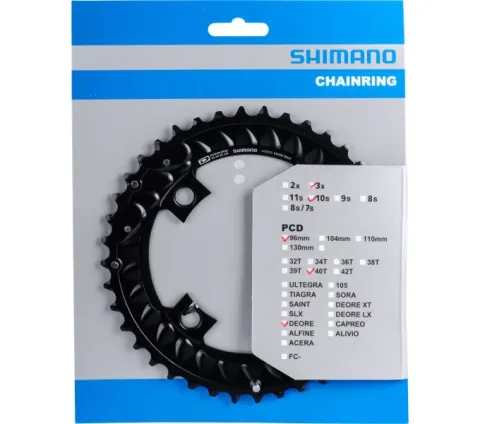 Shimano Kettenblatt DEORE FC-M6000-3 40 Zähne