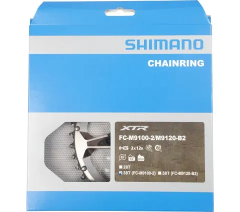 Shimano Kettenblatt XTR FC-M9100, FC-M9120 38 Zähne