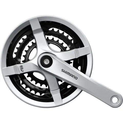 Shimano Kurbelgarnitur TY501 170 4K 483828Sil