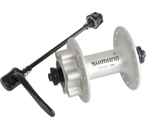 Shimano Vorderradnabe HB-M475 6-Loch Schnellspanner