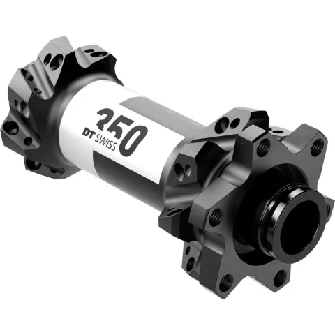 DT Swiss VR-Nabe 350 MTB Straightpull DB 110mm/15mm TA Boost, IS 6-b., 28 Loch
