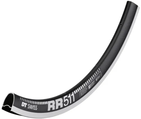 DT Swiss Felge RR 511 28", schwarz, 28 Loch, 622-18, VL 6,5mm