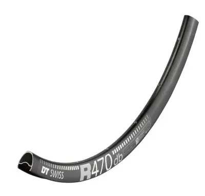DT Swiss Felge R 470 DB 28", schwarz, 28 Loch, 622-20