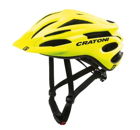 Cratoni Fahrradhelm Pacer (MTB) neongelb matt