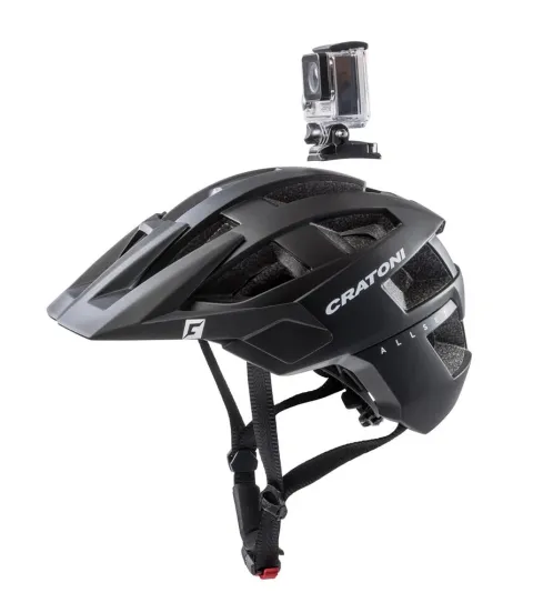 Cratoni Fahrradhelm AllSet (MTB) schwarz matt