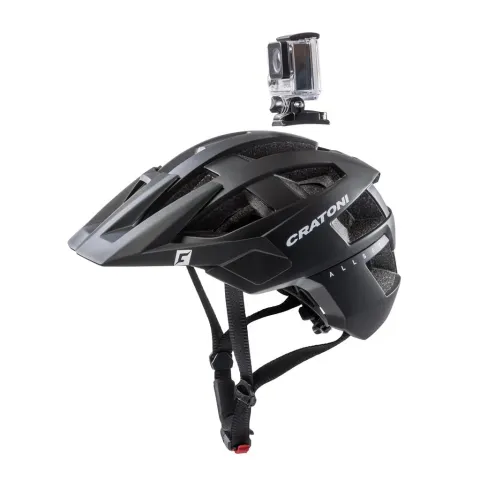 Cratoni Fahrradhelm AllSet (MTB) schwarz matt