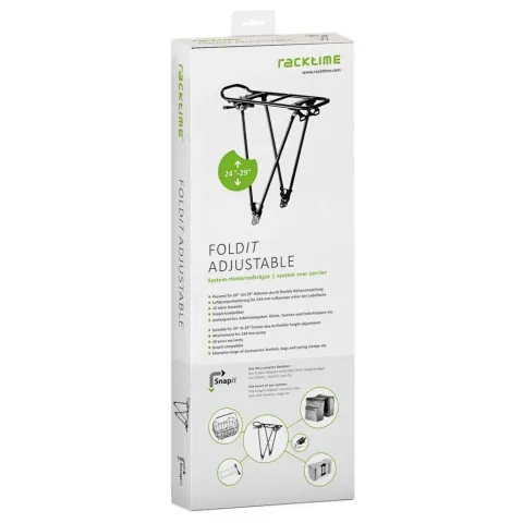 Racktime Gepäckträger FOLD IT adjustable 24"-29