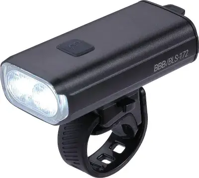 BBB Akku Frontlicht StrikeDuo 1600 BLS-172 schwarz
