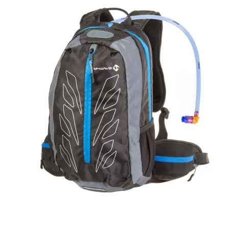 M-Wave Bikepacking Trinkrucksack schwarz incl. Wasserblase