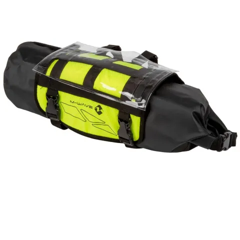 M-Wave Bikepacking Lenkertasche neongelb