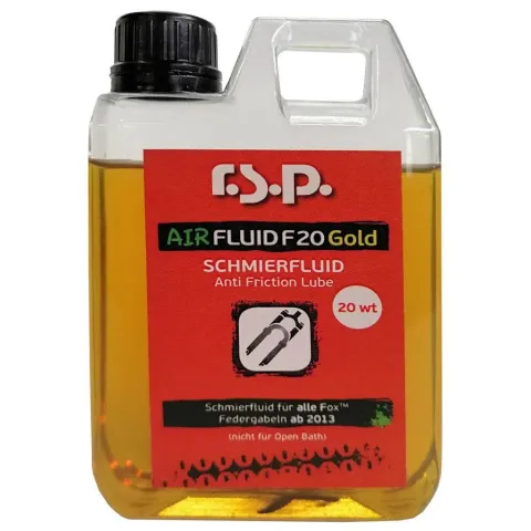 RSP-Ultra Fahrradpflege Gabelöl Air Fluid Gold F20 250