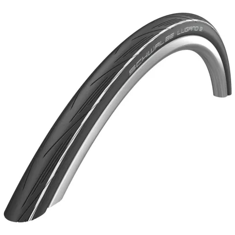 Schwalbe Lugano Ii,700X25C,Sw-Weiss,Dr.
