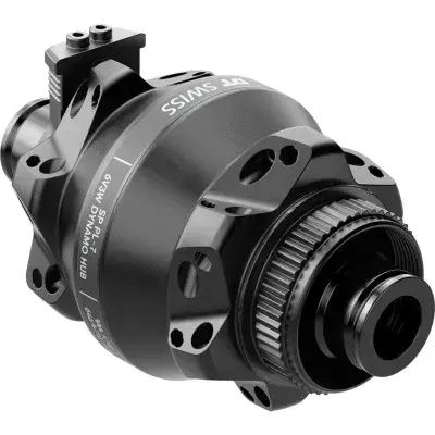 DT Swiss 100/12mm TA, 24 Loch, CL, straigtpull VR-Nabe DT Swiss Dynamo Shutter 35P