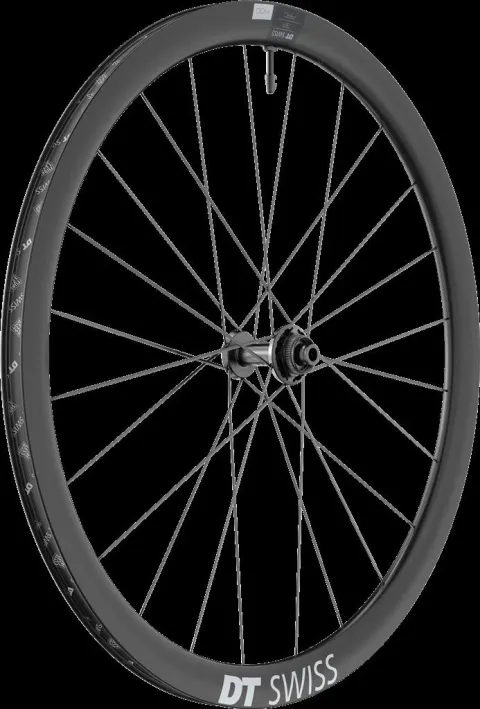 DT Swiss 28", Carbon, sw, Center Lock, 100/12 TA VR DT Swiss ARC 1400 Dicut 38 DB 28"/20