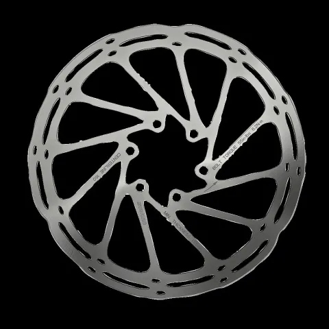 Sram Ø160mm, schwarz, abgerundet, CenterLock Bremsscheibe SRAM Centerline A2