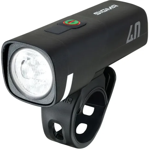 Sigma 40 Lux, mit Lenkerhalter LED-Akku-Scheinwerfer SIGMA Aura 40 USB
