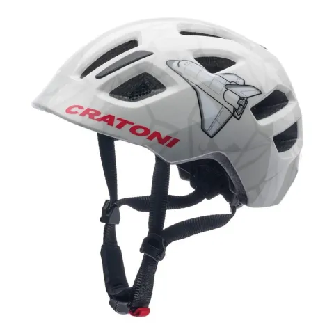 Cratoni Rakete, grau glänzend, Fahrradhelm Cratoni Maxster