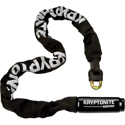 Kryptonite Kettenschloss Keeper 785 Schwarz