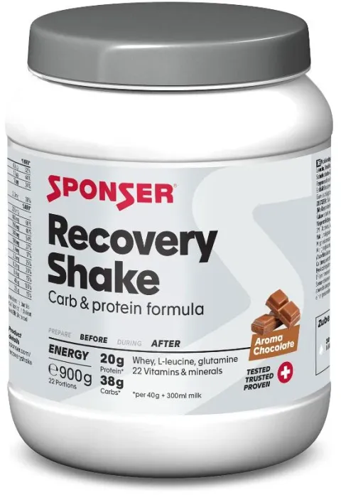 SPONSER Recovery Shake Instantpulver 900g Dose