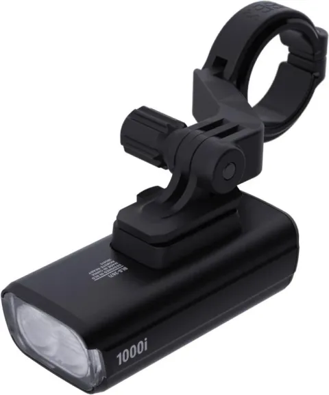 BBB Akku Frontlicht NanoStrike 1000i BLS-267i inkl. Halter und kabellose Fernbedienung, schwarz