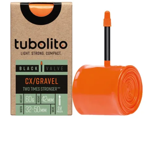 tubolito Tubo CX/Gravel 32-584 -> 50-622 SV Ventil 42 mm schwarz