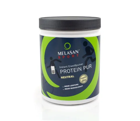 Melasan Protein Pur Eiweißpulver Neutral 450g Dose