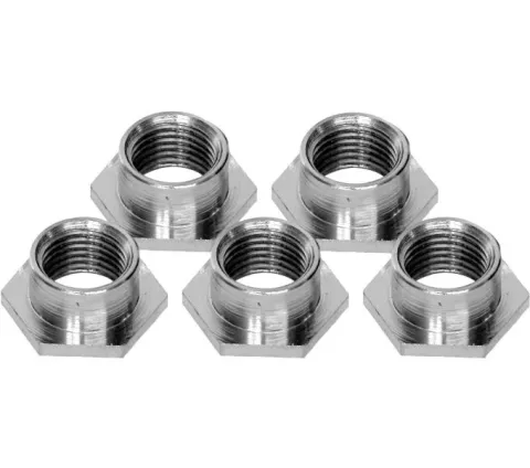 VAR BEUTEL 5 ERSATZMUTTERN 4.95 STAHL-SCHALTAUGEN 4,95MM DICKE