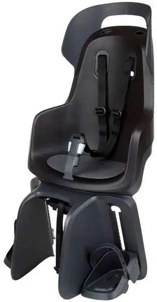 Bobike GO MIK HD Kindersitz - Gepäckträgermontage Schwarz Modell 2026