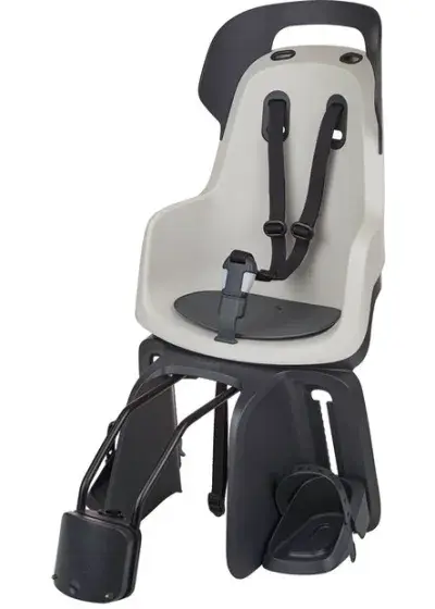Bobike GO Kindersitz 1P-Bügel - Rahmenmontage hinten Beige Modell 2026