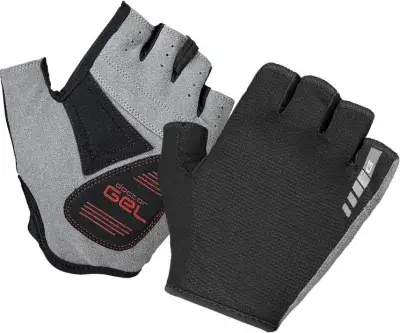 GRIPGRAB EasyRider Padded Kurzfinger Handschuhe Schwarz Modell Aktion