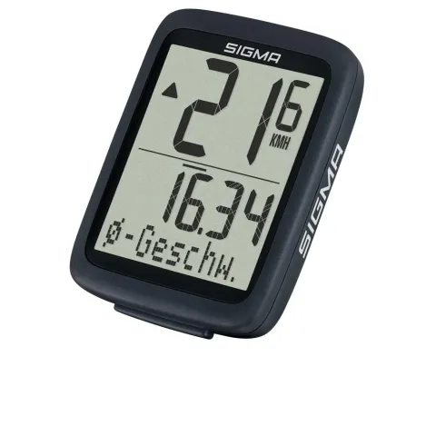 SIGMA BC 8.0 WR Fahrradcomputer kabelgebunden - Wasserdicht mit 8 Funktionen - FahrradcomputerGPS