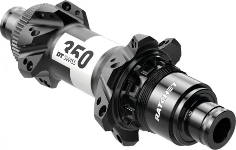 DT Swiss Nabe MTB HR 350 Straightpull 28 Loch Schwarz - zuverlässige Boost Hinterradnabe