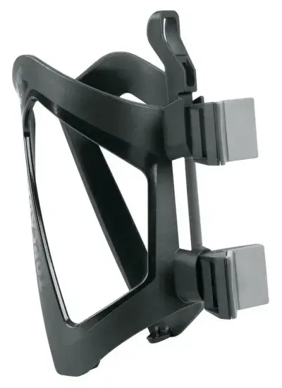 SKS Flaschenhalter Anywhere Topcage Schwarz - Robuster Flaschenhalter für alle Fahrradtypen