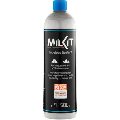 milKit Dichtmilch Tubeless Sealant 500 ml - Testsieger für MTB, Gravel & Road